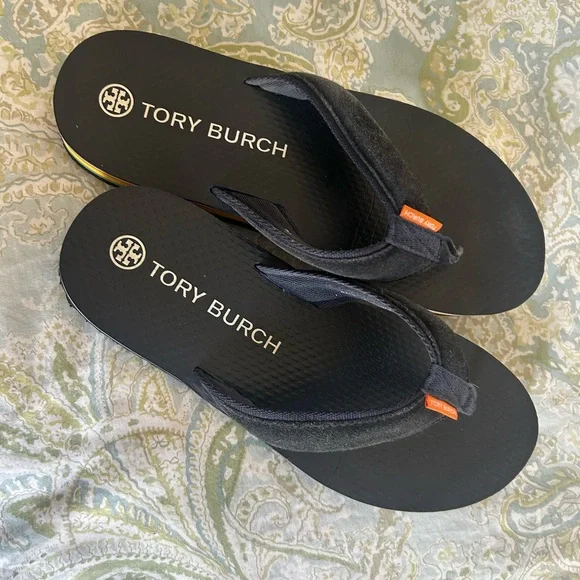 Tory Burch platform flip flops - Picture 2 of 8